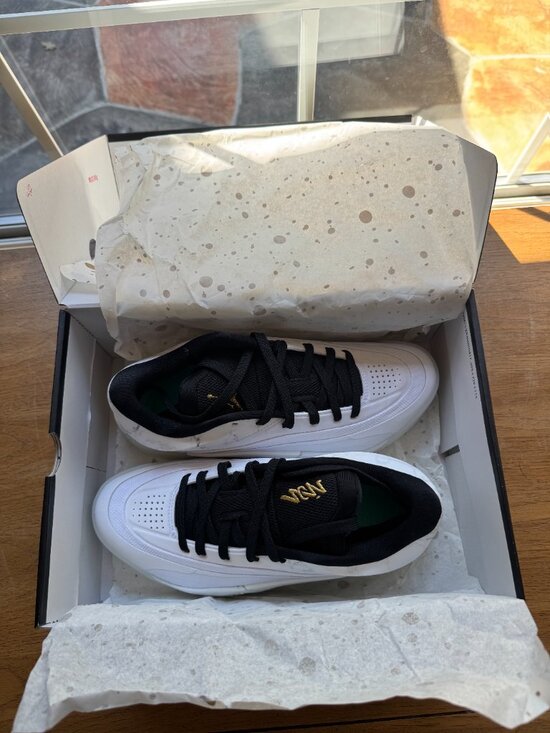 Nike Zion 4 Basketball Shoes (White/Black/Hyper Jade/Metallic Gold) - Size 7.5 M main image 12